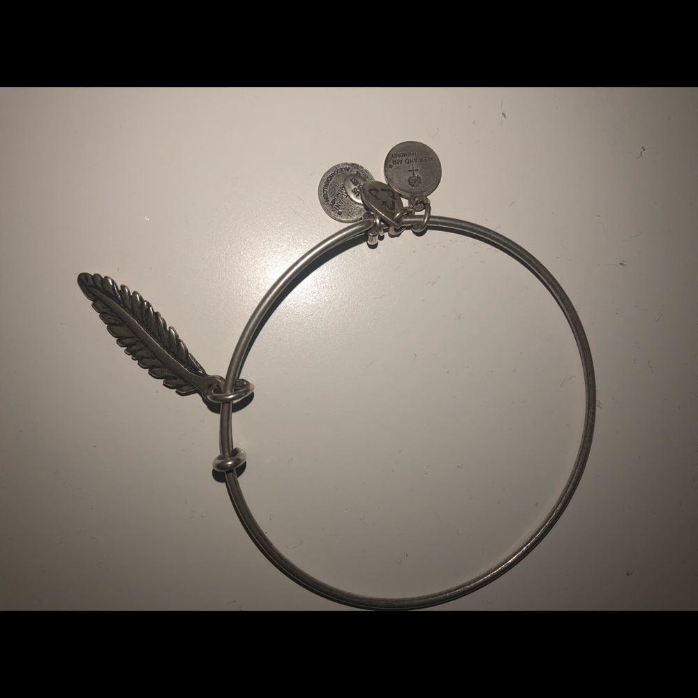 Feather Alex and Ani Bracelet